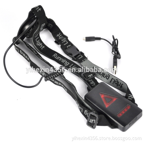 Multifunctional Light weight Running Carried On The Back Strap LED Headlamp